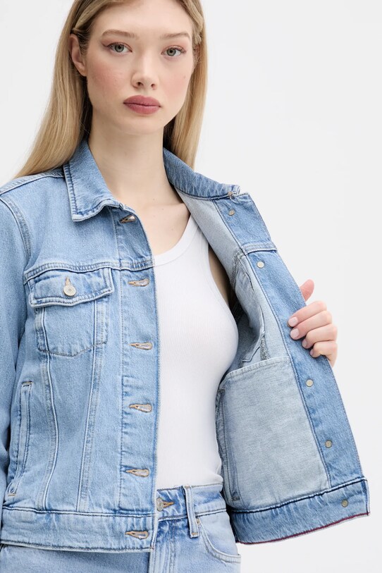 Rifľová bunda Tommy Jeans DW0DW20123