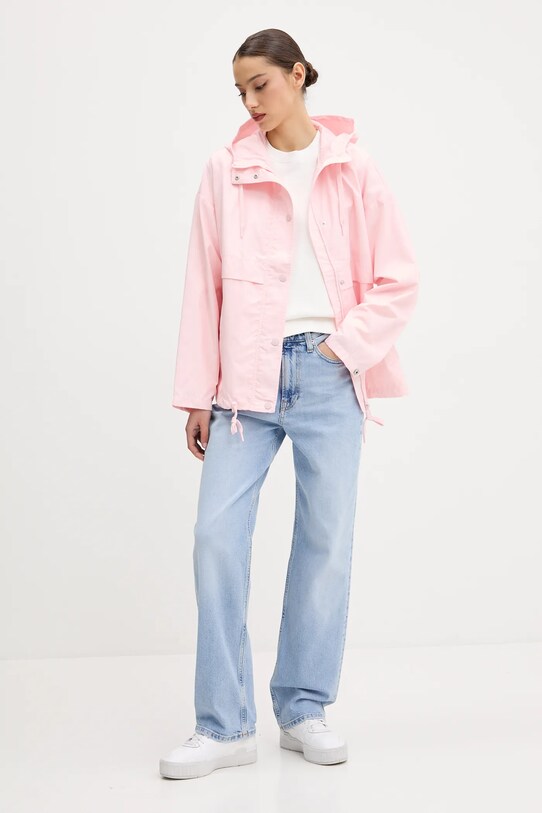 Tommy Jeans geacă DW0DW20231 roz SS25