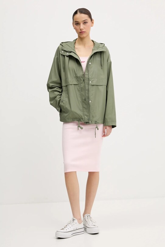 Яке Tommy Jeans DW0DW20231 зелен SS25