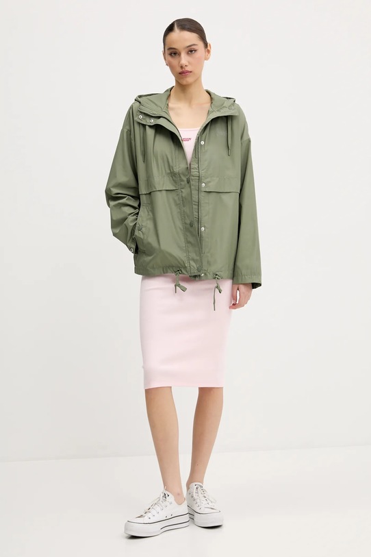 Tommy Jeans rövid kabát DW0DW20231 zöld SS25