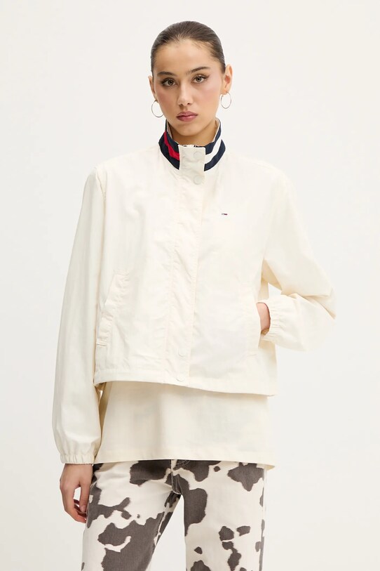 Яке Tommy Jeans уголемена бежов DW0DW20439