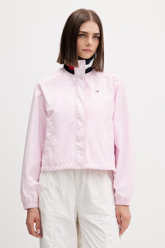 Tommy Jeans преходно яке дамско розов DW0DW20439