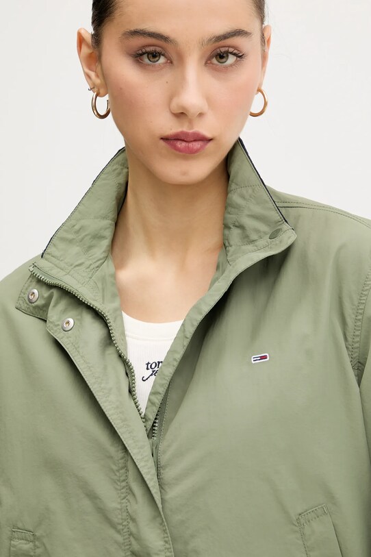 Яке Tommy Jeans зелен DW0DW20439