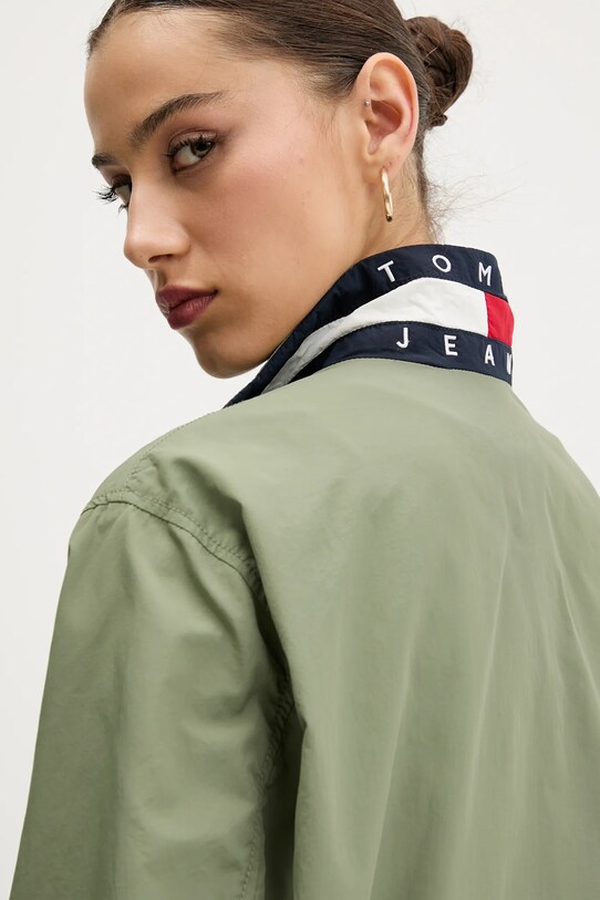 Яке Tommy Jeans DW0DW20439 зелен