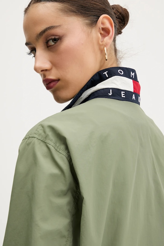 Яке Tommy Jeans DW0DW20439 зелен