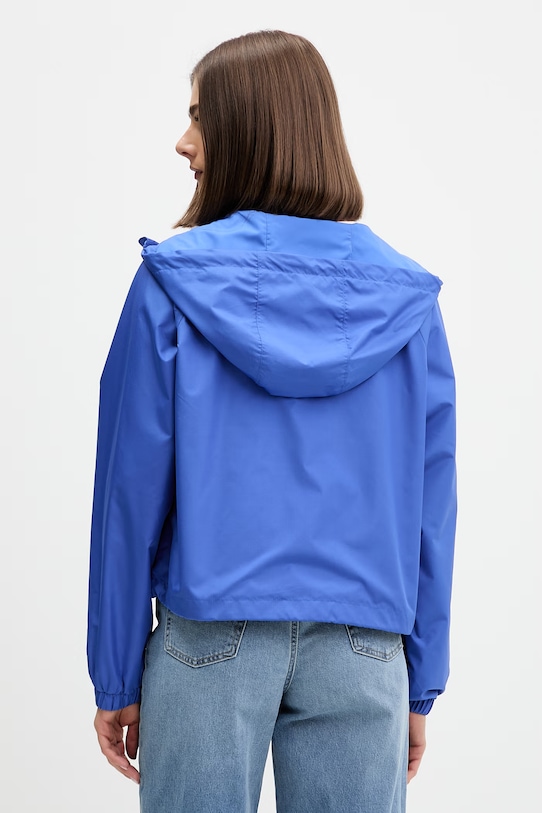 Oblačila Tommy Jeans prehodna jakna ženska DW0DW20672 vijolična