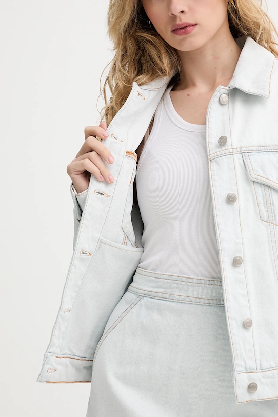 Jeans jakna Bally WOU07H modra