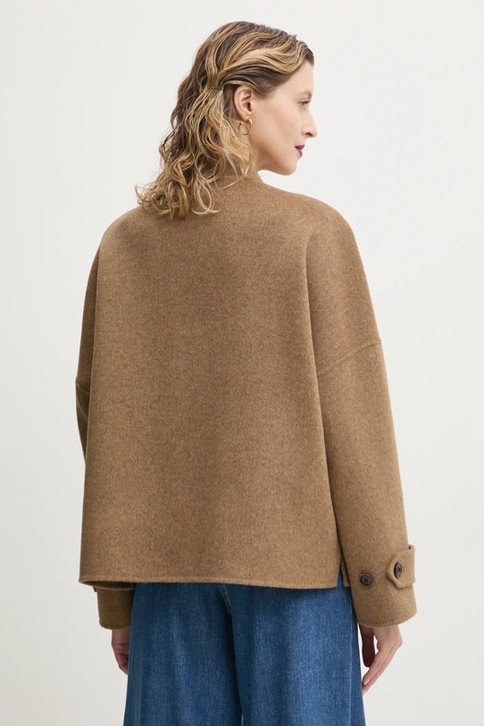 Одяг Вовняна куртка Sessun 25212001 бежевий