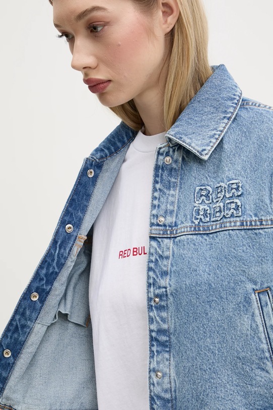 Red Bull Racing x Pepe Jeans kurtka jeansowa COACH JACKET RL400015R17