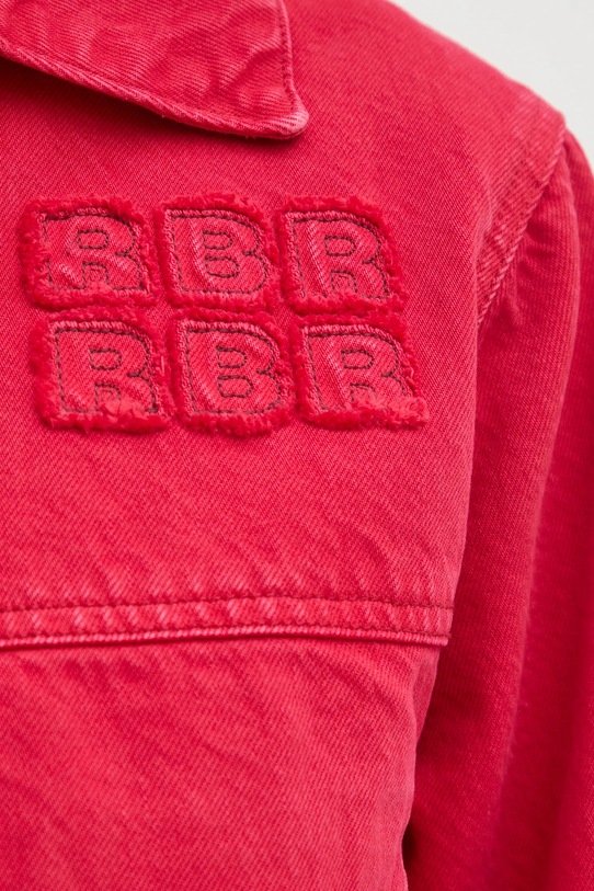 Red Bull Racing x Pepe Jeans giacca di jeans COACH JACKET RL400015R40 rosso