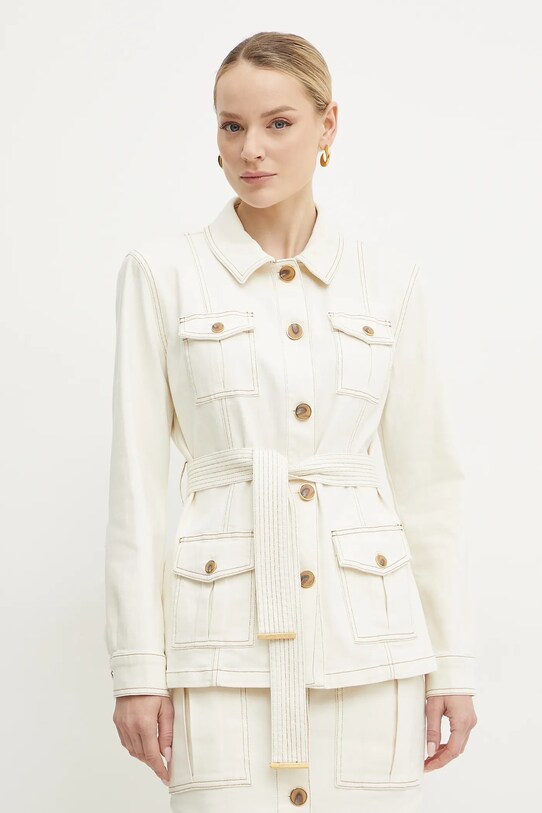 Bunda Marciano Guess NAOMI nezateplené béžová 5GGL04.7297A
