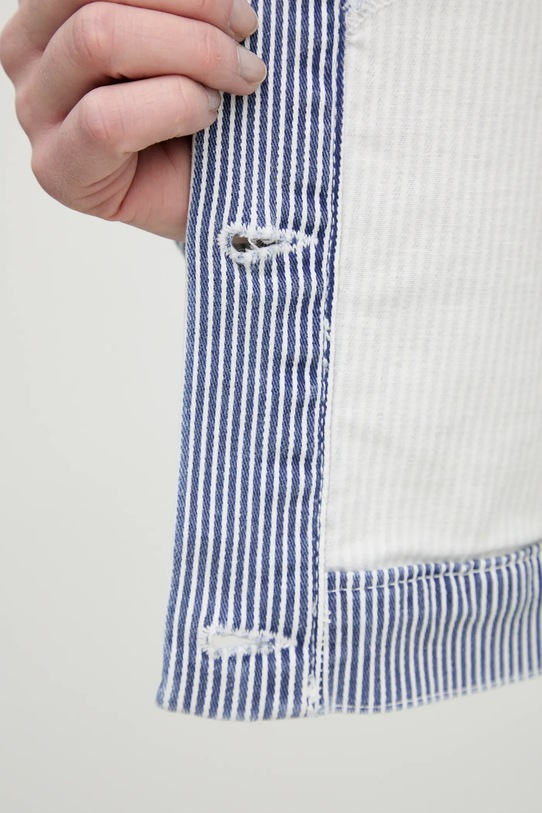 MUNTHE kurtka jeansowa bawełniana FAMKE 251150025106