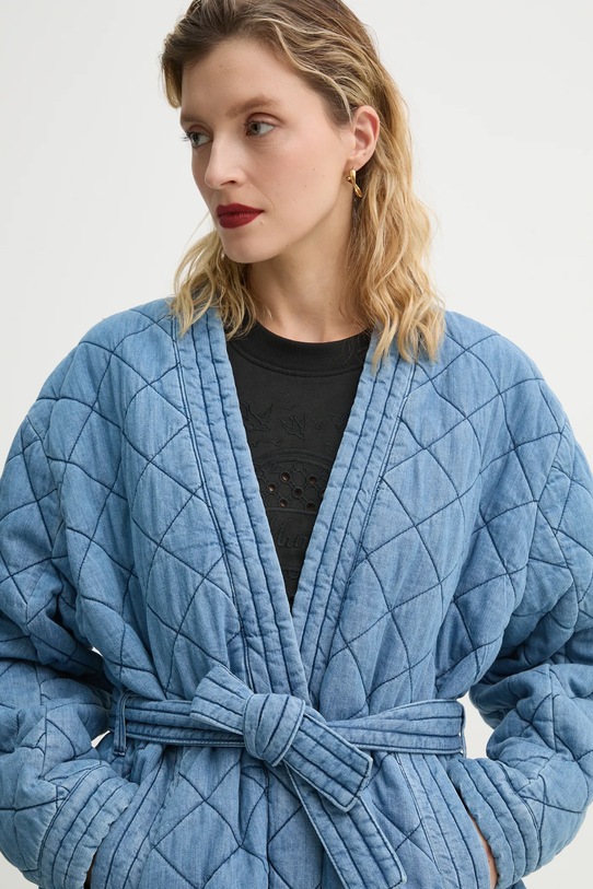 MUNTHE kurtka jeansowa FRIDOLF niebieski 251153425108