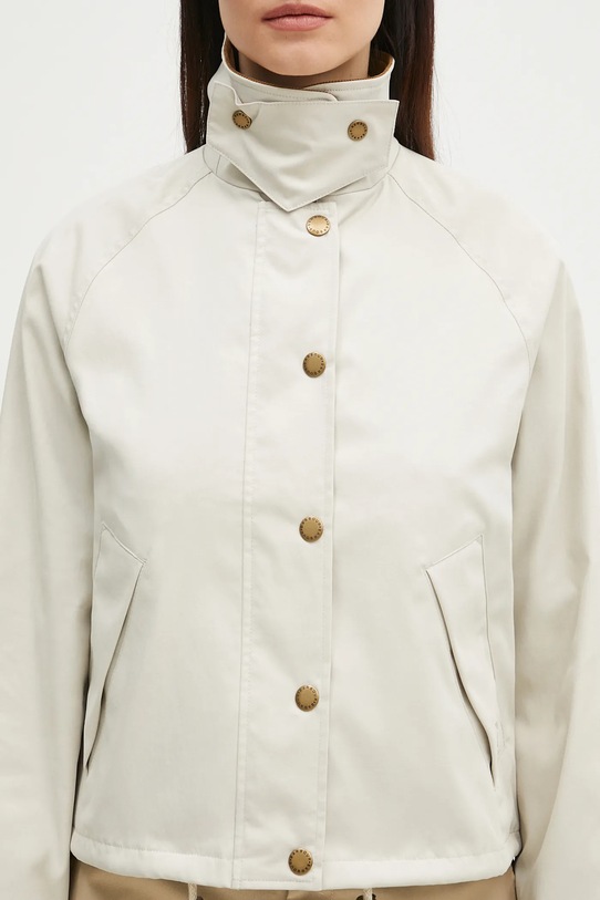 Barbour kurtka Barbour Sofie Showerproof Jacket beżowy LSP0228