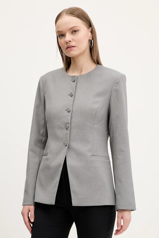 Abercrombie & Fitch giacca melange grigio KI144.5060.976