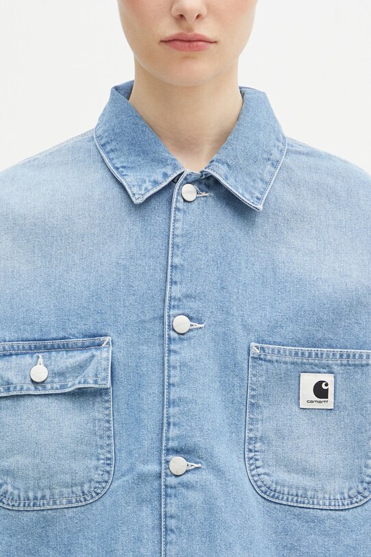 Carhartt WIP kurtka jeansowa W' OG Michigan Coat niebieski I031923.01ZO