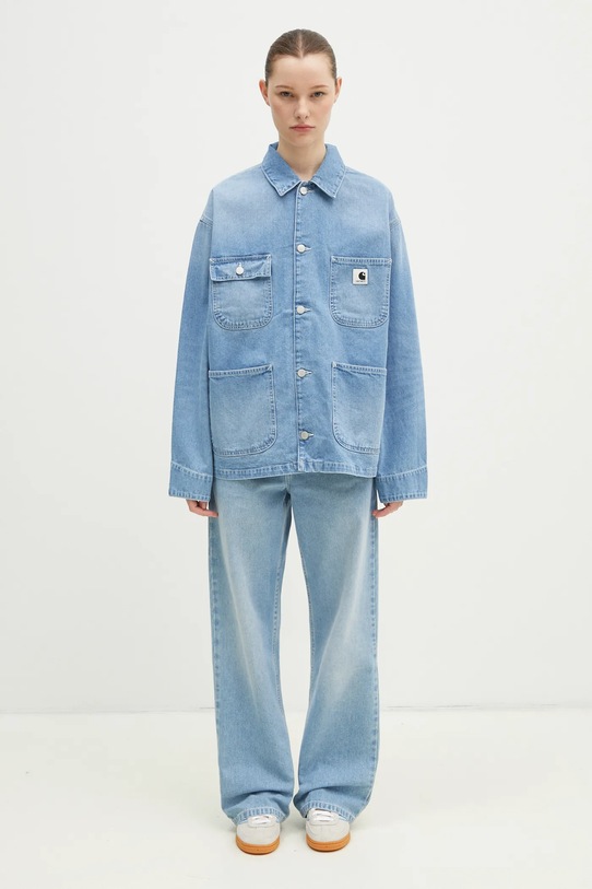 Carhartt WIP giacca di jeans W' OG Michigan Coat I031923.01ZO