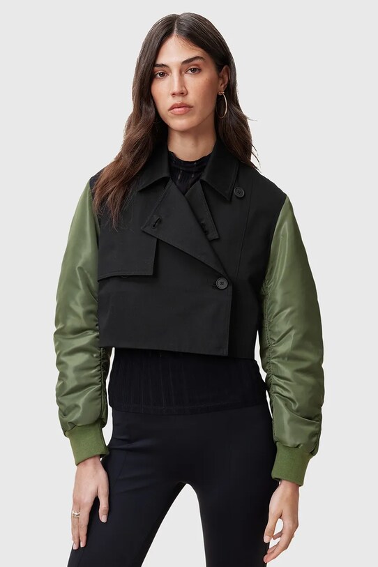 AllSaints kurtka bomber PENNI W021OC czarny