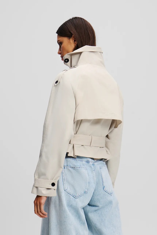 Karl Lagerfeld geacă A2W15013 bej SS25