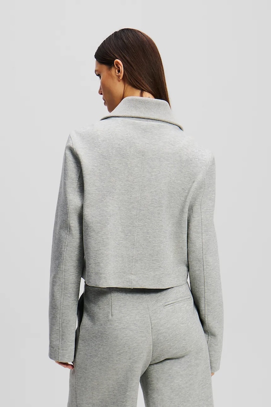 Jakna Karl Lagerfeld A2W20069 siva SS25