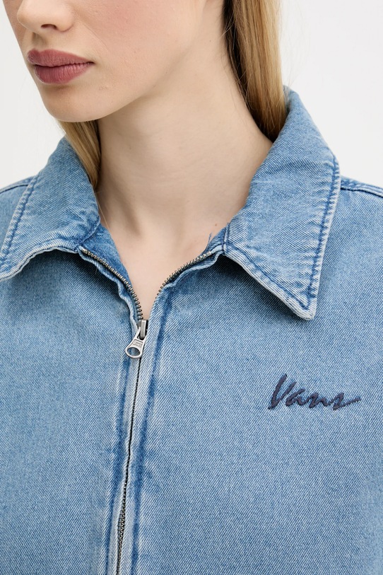 Jeans jakna Vans VN000MARCDX1 modra