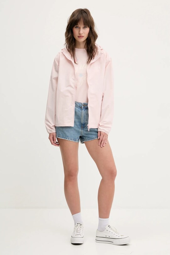 Guess Jeans geacă W5GL29.WH8N2 roz SS25