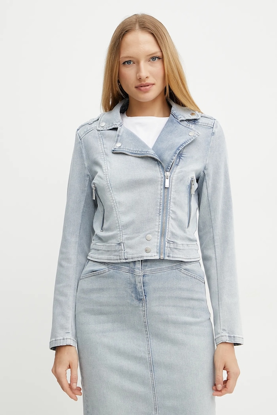 Morgan geacă jeans VAMMY necaptusit albastru VAMMY