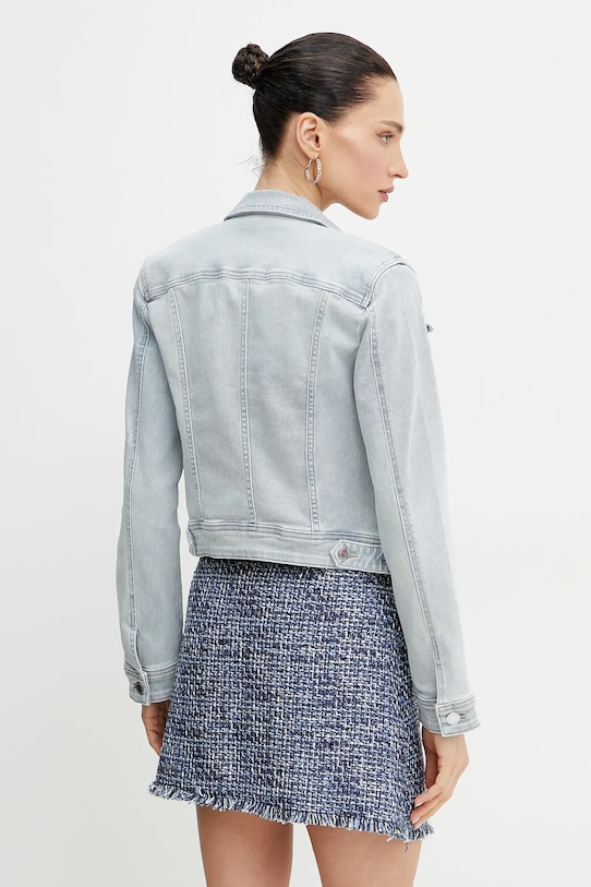 Îmbrăcăminte Morgan geaca jeans VPOMI VPOMI albastru