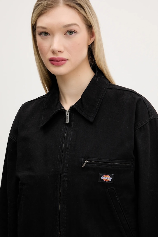 Dickies geacă din denim negru DK0A4Z77C401