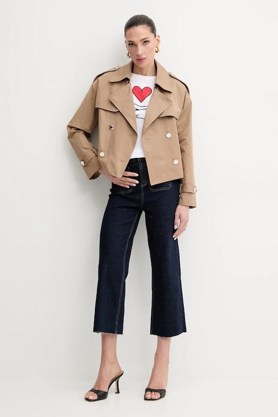 Пальто Morgan GSIM GSIM бежевый SS25