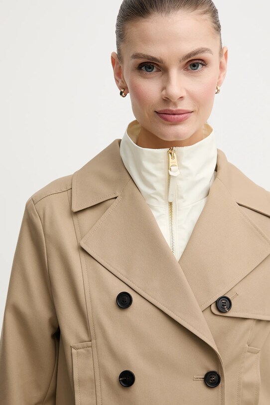 Короткий тренч MACKAGE бежевий ALINE.CO