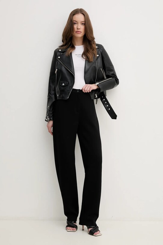 MACKAGE ramoneska skórzana MASINA czarny SS25