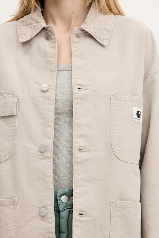 Carhartt WIP cotton jacket OG Michigan Coat beige I034843.2RF4O