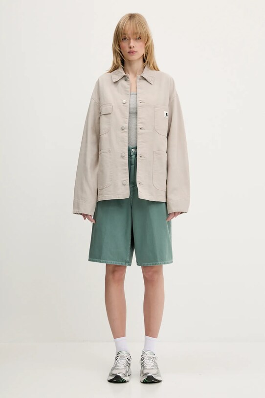 Pamučna jakna Carhartt WIP OG Michigan Coat I034843.2RF4O bež