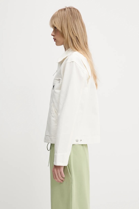 Carhartt WIP kurtka bawełniana OG Detroit Jacket I034844.0DJ02 beżowy SS25