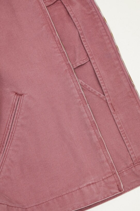 Carhartt WIP kurtka jeansowa OG Detroit Jacket I034879.2R74O różowy