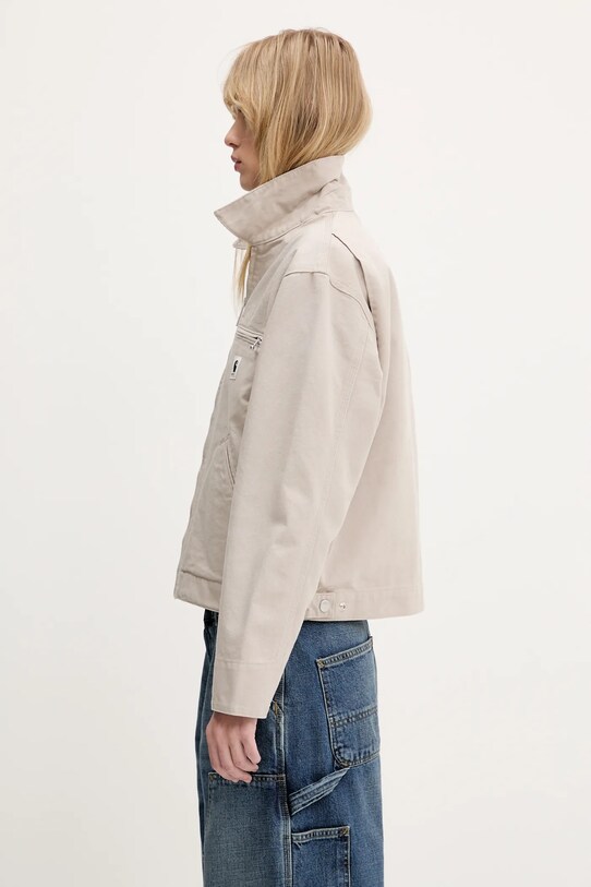 Carhartt WIP kurtka bawełniana OG Detroit Jacket I034879.2RF4O beżowy SS25