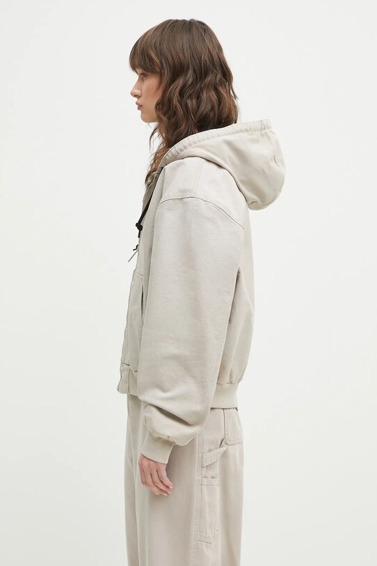 Bavlnená bunda Carhartt WIP OG Active Jacket I034842.2OR4O béžová SS25