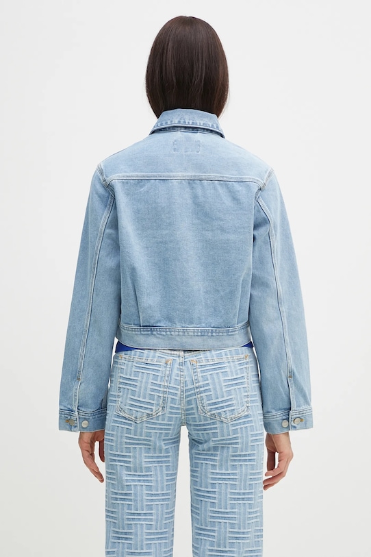 Odzież Carhartt WIP kurtka jeansowa Arca Jacket I034874.112 niebieski