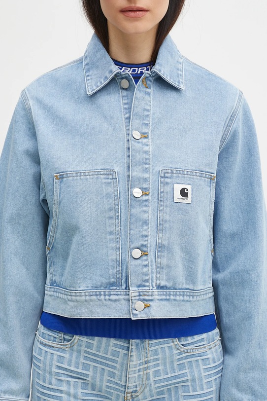 Carhartt WIP kurtka jeansowa Arca Jacket niebieski I034874.112