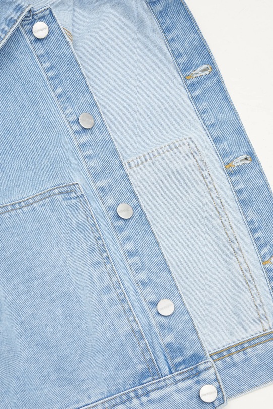 Carhartt WIP kurtka jeansowa Arca Jacket I034874.112 niebieski