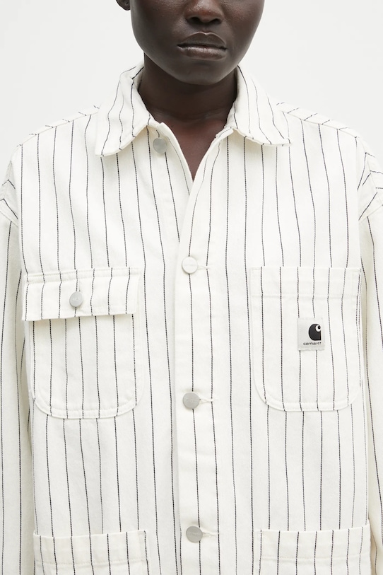 Carhartt WIP cotton jacket Hendry Coat beige I034847.2RM02