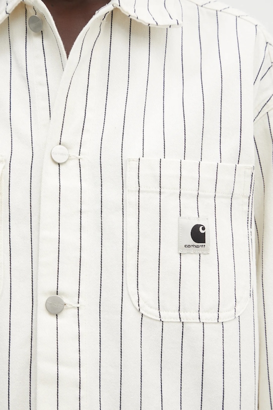 Carhartt WIP cotton jacket Hendry Coat I034847.2RM02 beige