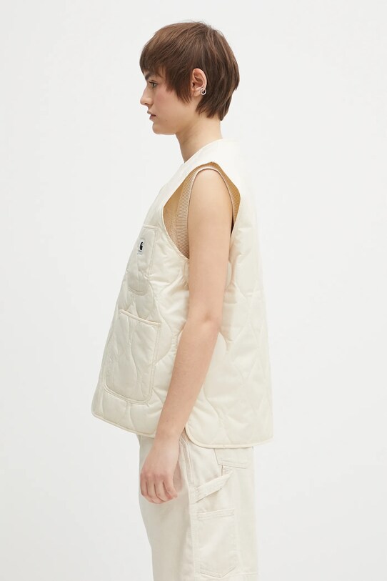 Prsluk Carhartt WIP Skyler Vest I032991.05XX bež SS25