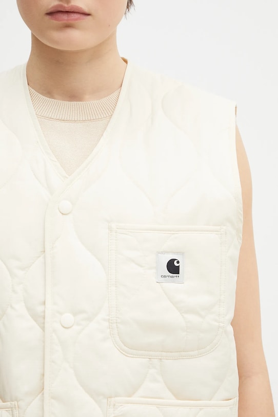 Prsluk Carhartt WIP Skyler Vest bež I032991.05XX