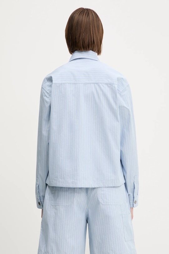 Clothing Carhartt WIP cotton jacket Nota Shirt Jac I034555.2RBXX blue