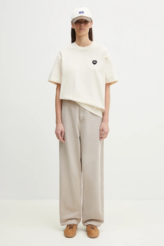 Carhartt WIP trousers Brandon Single Knee Pant I034838.2OR4O beige