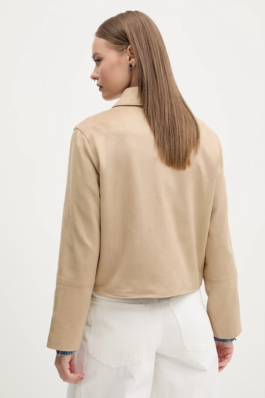 Odzież Abercrombie & Fitch kurtka KI144.5055.421 beżowy