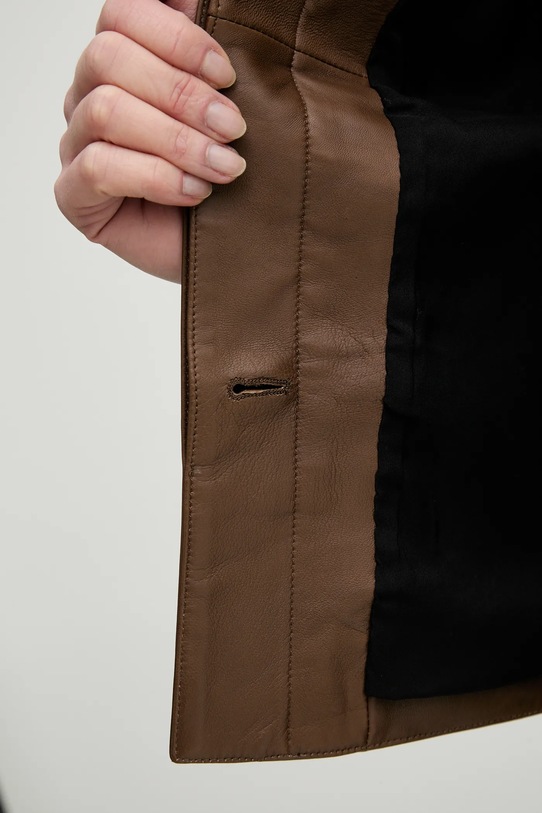 Kožená bunda Theory P0100405