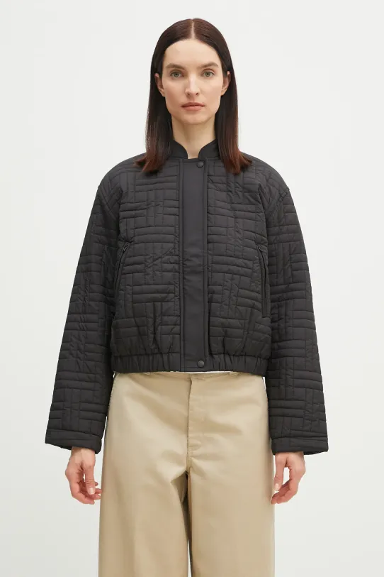 Kenzo kurtka bez kaptura czarny FF52BL1859NM.99